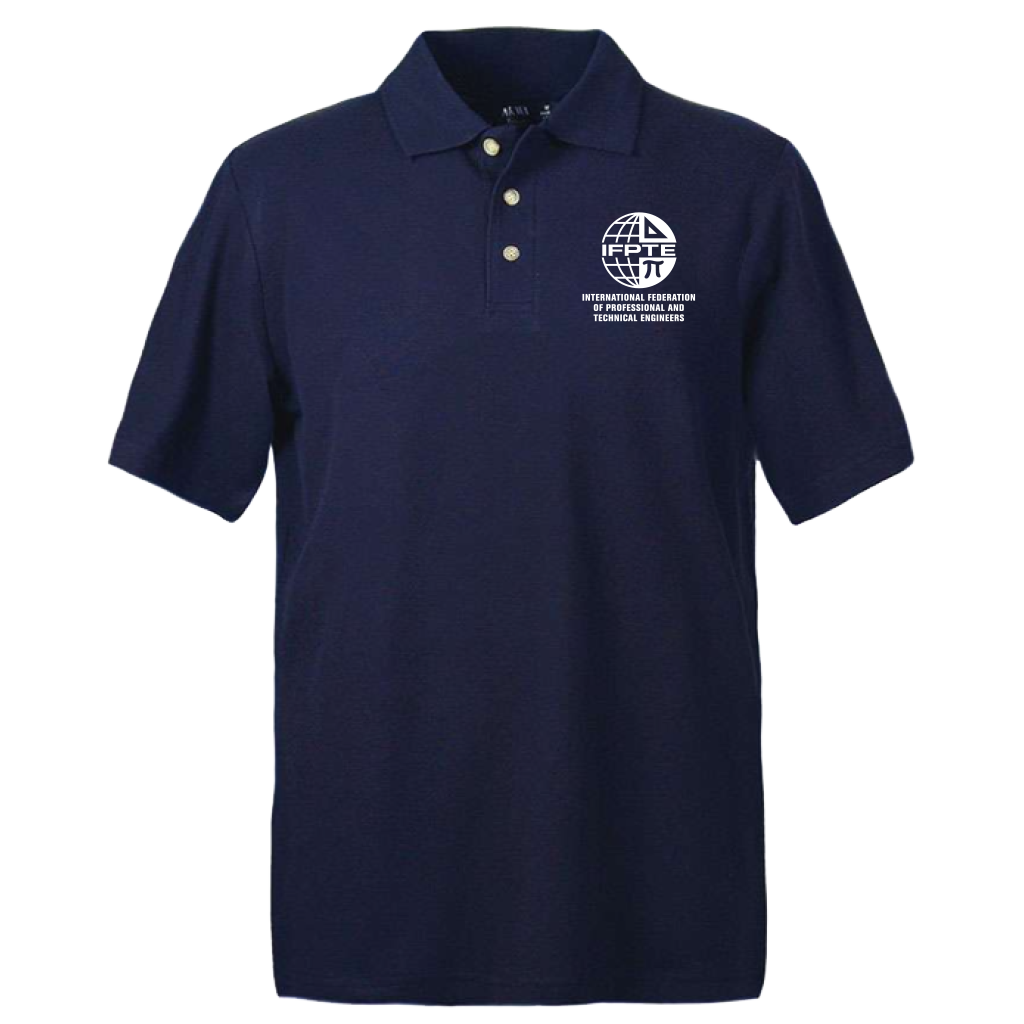 IFPTE Unisex Polo - Navy Blue