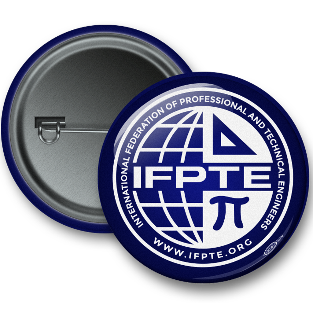 IFPTE Logo Round Button