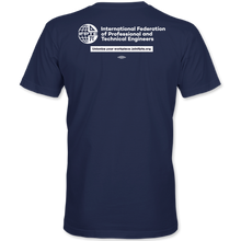 Load image into Gallery viewer, Periodic Table of Elements UNION Unisex Short Sleeve Crew Tee - Navy
